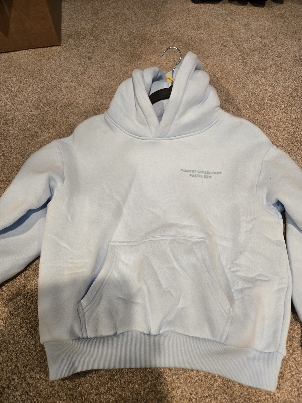 Comfort Collection Pastel Edit Kids Light Blue Hoodie